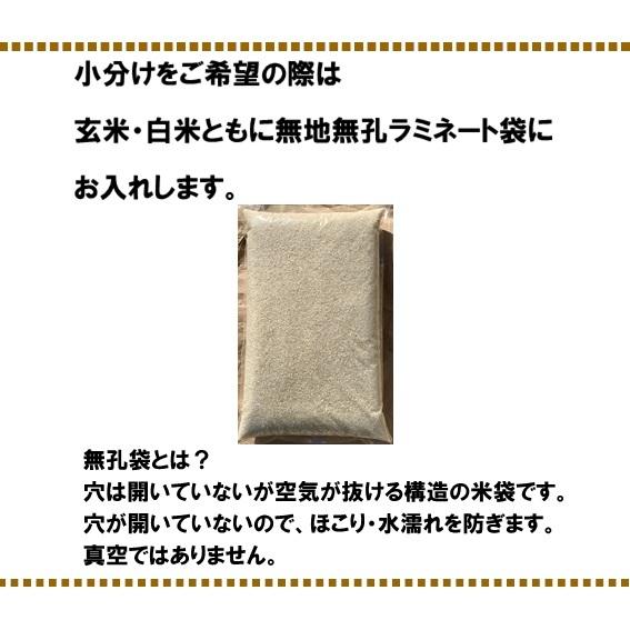 格安人気 新米•令和3年産新潟コシヒカリ小分け3袋 農家直送 玄米25㌔か白米22.5㌔ - 米