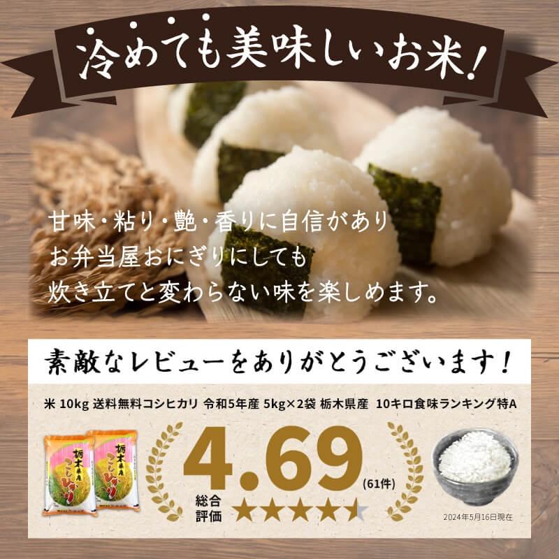コシヒカリ 米 5kg 送料無料 令和7年産 栃木県 日光産 白米 一等米