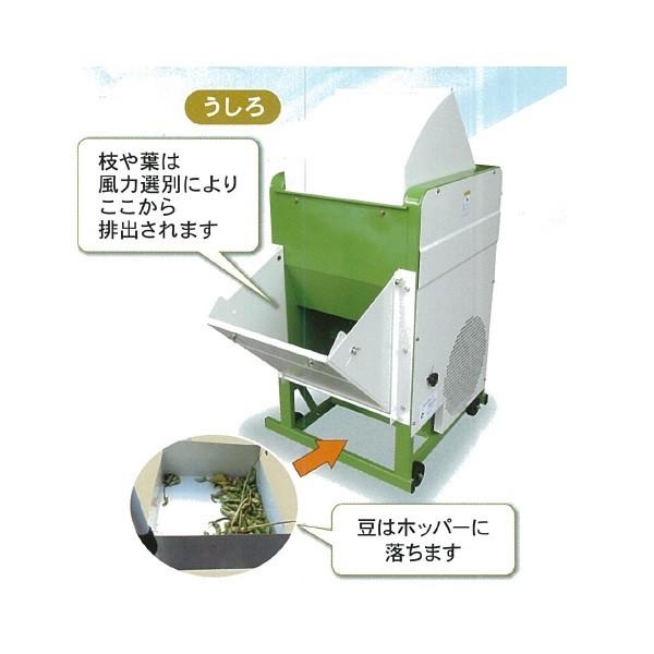 吉徳農機　枝豆もぎ機　ED-402（単相100V）　枝豆もぎ/枝豆もぎとり機/エダマメ/えだまめ/脱莢機｜noukigu｜03