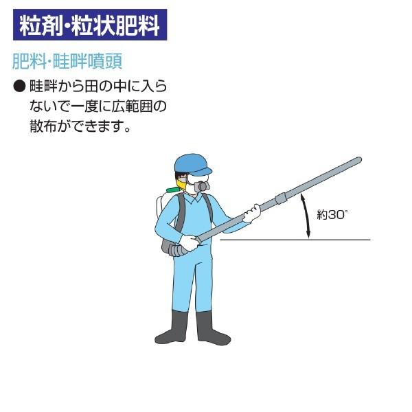 ヤマビコ 共立 動散 オプション 背負動力散布機 畦畔噴頭 DMK-2 （肥料 