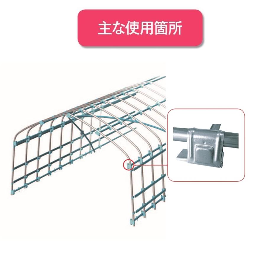 妻面クロスワン 32x32 32mm 渡辺パイプ 農業用 ビニールハウス用