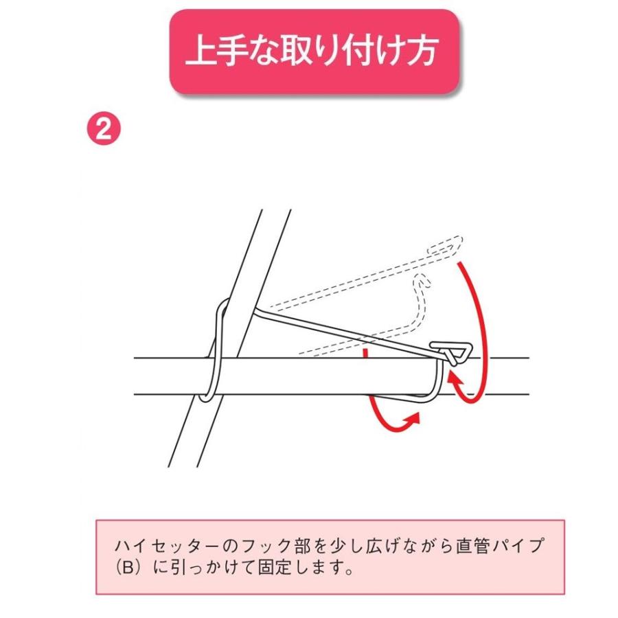 ハイセッター 25×32 25mm 32mm 渡辺パイプ 農業用 ビニールハウス用