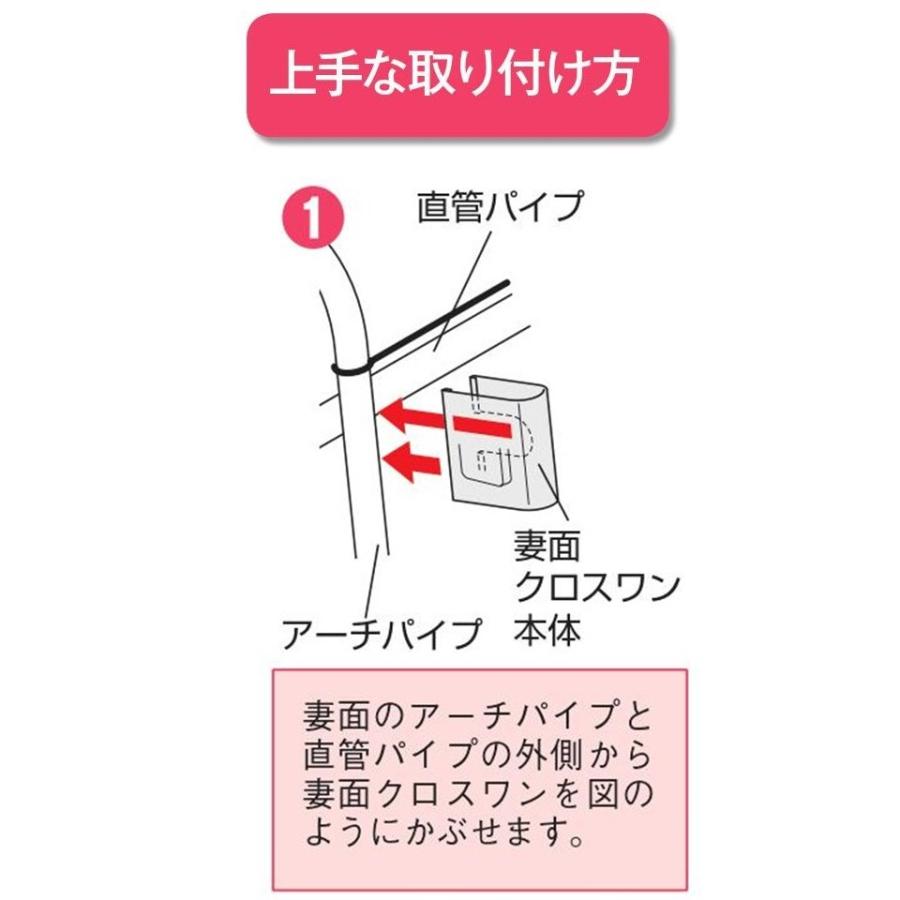 妻面クロスワン 32x25 32mm 25mm 渡辺パイプ 農業用 ビニール