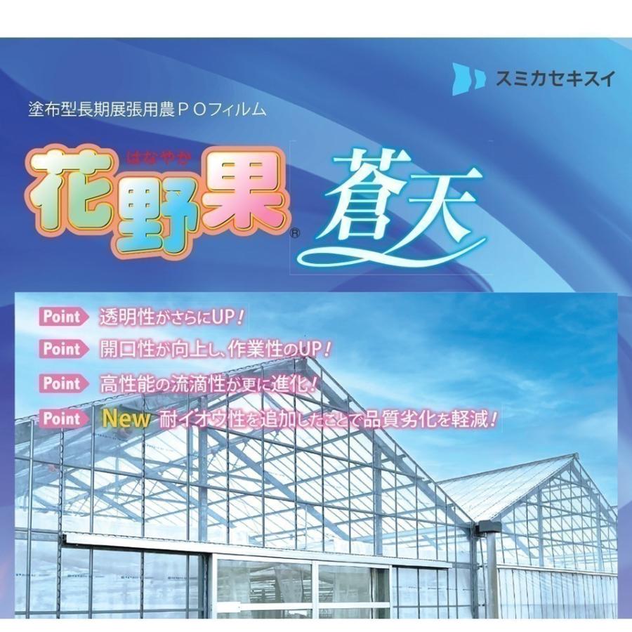 花野果蒼天 ソウテン 0.15mm厚 660cm幅 希望の長さ(m)を数量に入力