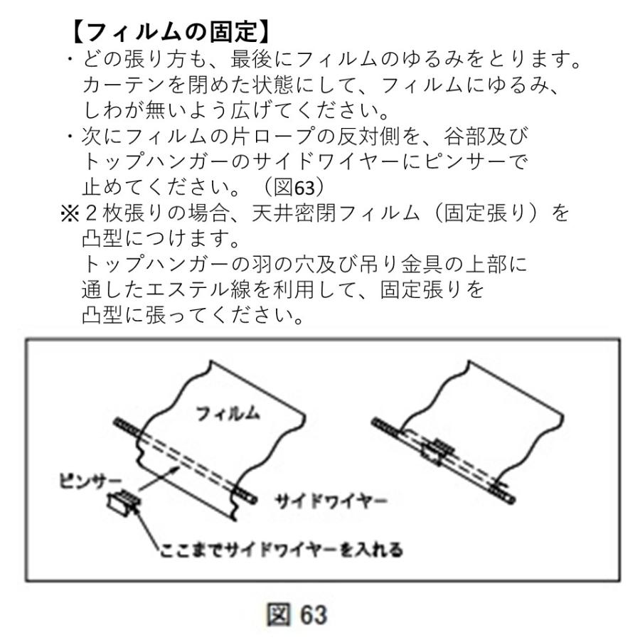 ステンレスピンサーUV 誠和 農業用 ビニールハウス用 自動カーテン 