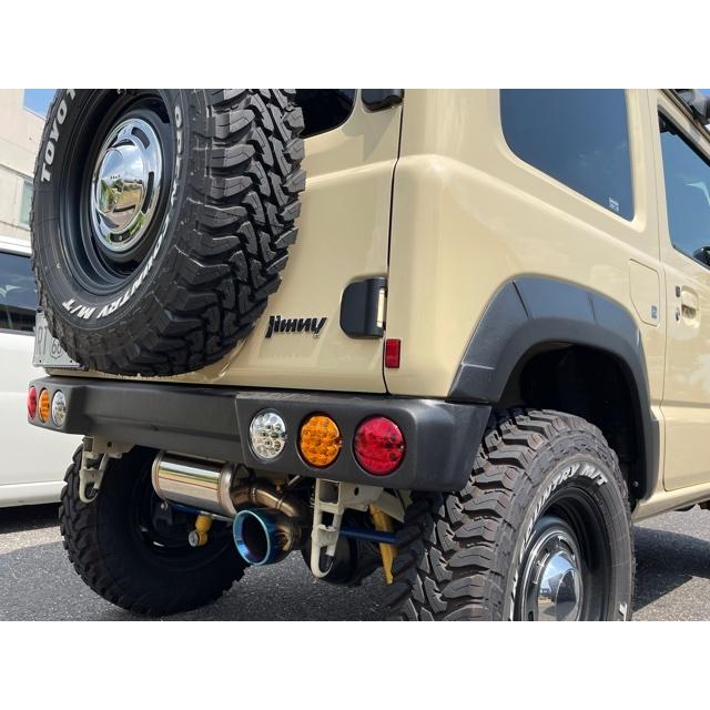 JB64用ジムニー用 エクストリームリアバンパー ラプター塗装済み