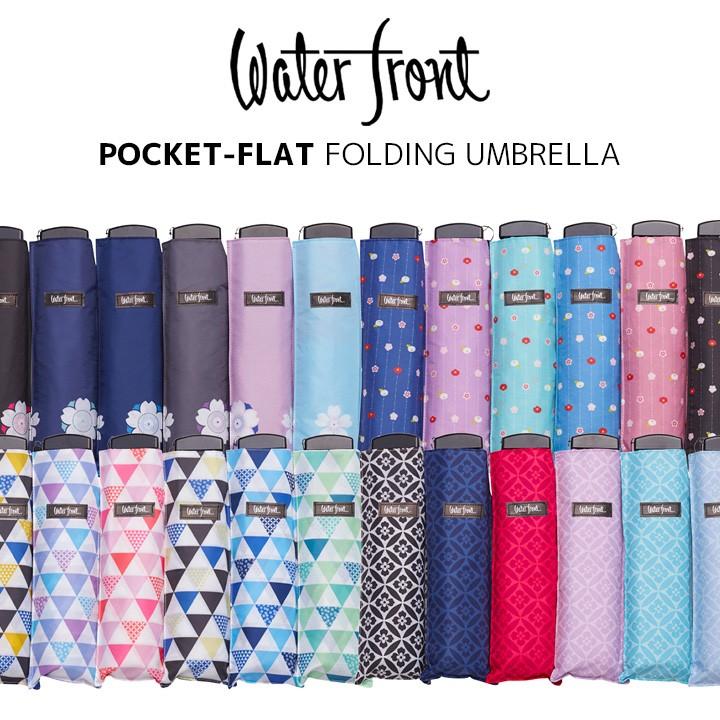 ウォーターフロント Waterfront 軽量 折りたたみ傘 レディース ポケフラット和柄 シンプル 薄型 日傘 晴雨兼用傘 Hgwms3f55uh ヌウボーオンラインショッピング 通販 Yahoo ショッピング