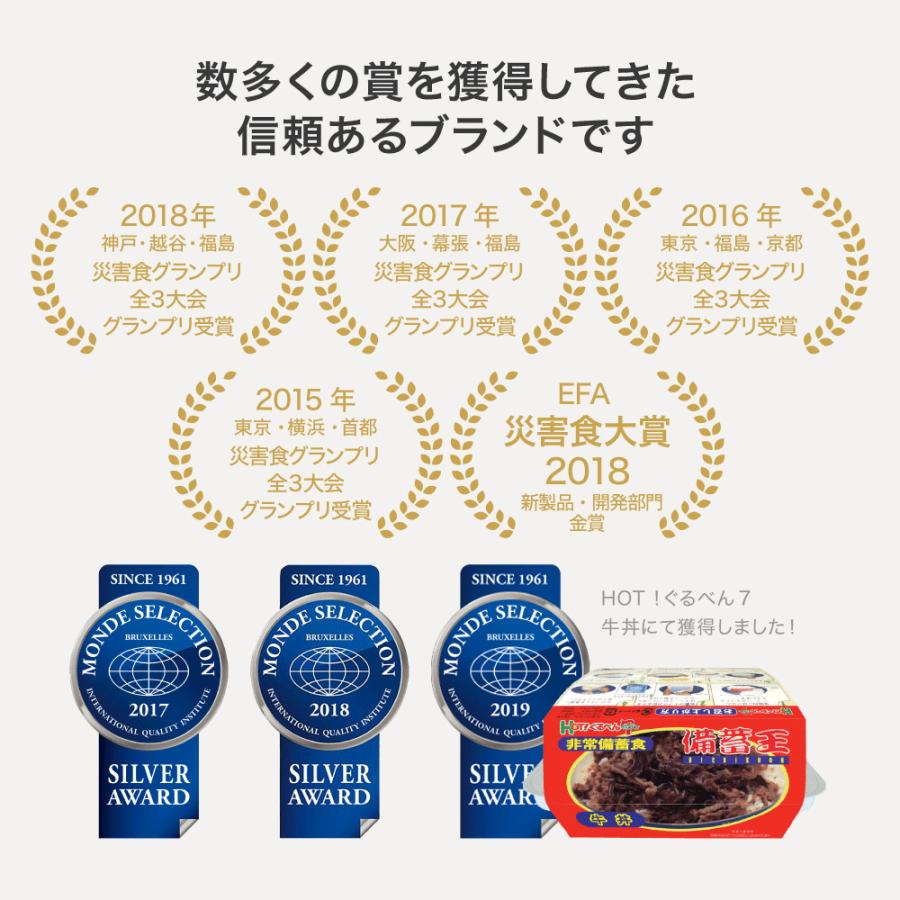 7年賞味期限】非常食 備蓄王 12食入り 保存食 備蓄食 長期保存可能 水