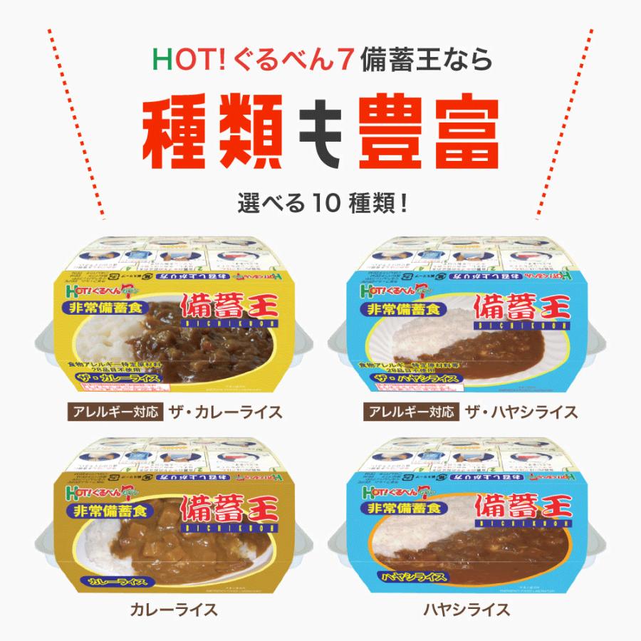 7年賞味期限】非常食 備蓄王 12食入り 保存食 備蓄食 長期保存可能 水