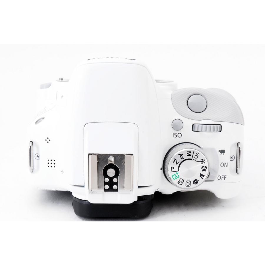 キヤノン Canon EOS Kiss X7 単焦点&標準ダブルレンズセット ホワイト 美品 ストラップ付き <プレゼント包装承ります>｜nouvelle-vie｜03