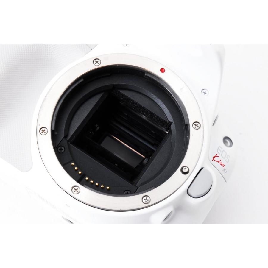 キヤノン Canon EOS Kiss X7 単焦点&標準ダブルレンズセット ホワイト 美品 ストラップ付き <プレゼント包装承ります>｜nouvelle-vie｜04