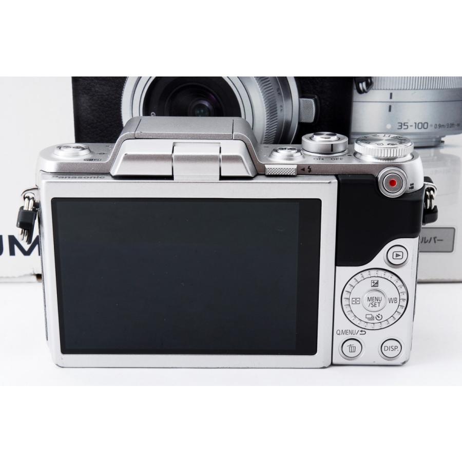 Panasonic パナソニック DMC-GF7 シルバー レンズキット 美品 自 Panasonic パナソニック DMC-GF7 シルバー レンズキット 美品 自