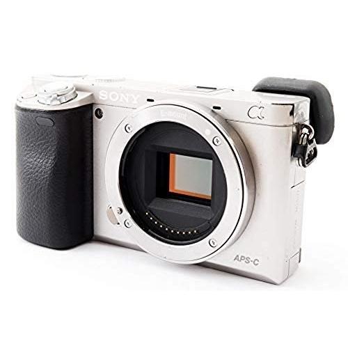 ソニー SONY α6000 ボディ シルバー ILCE-6000 S SDカード付き