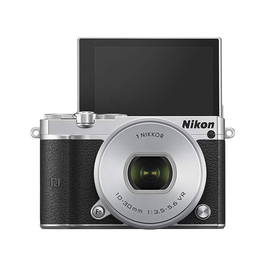 ニコン（Nikon） J5 標準パワーズームレンズキット シルバー J5HPLKSL
