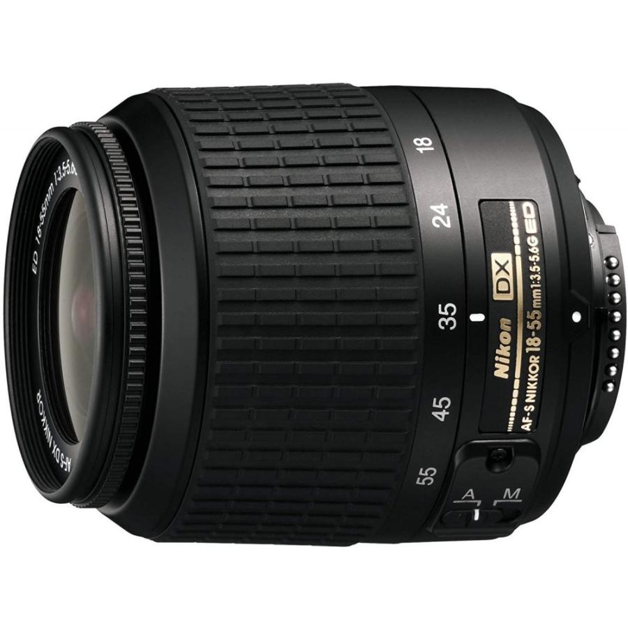 ニコン Nikon AF-S DX Zoom Nikkor ED 18-55mm F3.5-5.6G ブラック 用 <プレゼント包装承ります>｜nouvelle-vie