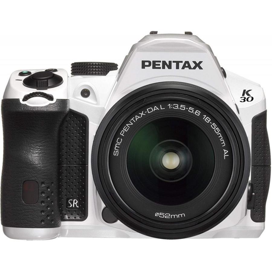 ペンタックス PENTAX K-30 レンズキット [DAL18-55mm] クリスタルホワイト SDカード付き <プレゼント包装承ります>｜nouvelle-vie