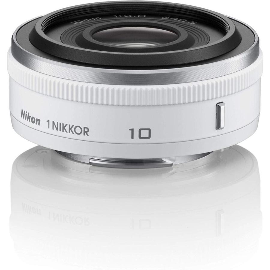 ニコン Nikon 単焦点レンズ 1 NIKKOR 10mm f/2.8 ホワイト ニコンCXフォーマット専用 <プレゼント包装承ります>｜nouvelle-vie