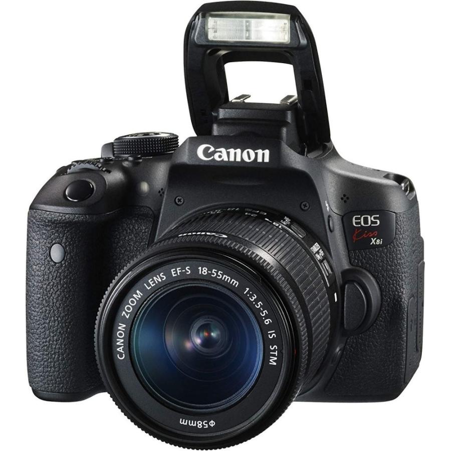 キヤノン Canon EOS Kiss X8i レンズキット EF-S18-55mm F3.5-5.6 IS STM 付属 SDカード付き <プレゼント包装承ります>｜nouvelle-vie｜02