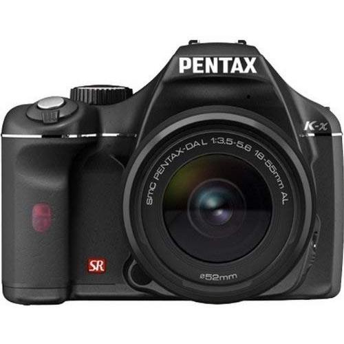 ペンタックス PENTAX K-x レンズキット ブラック SDカード付き 
