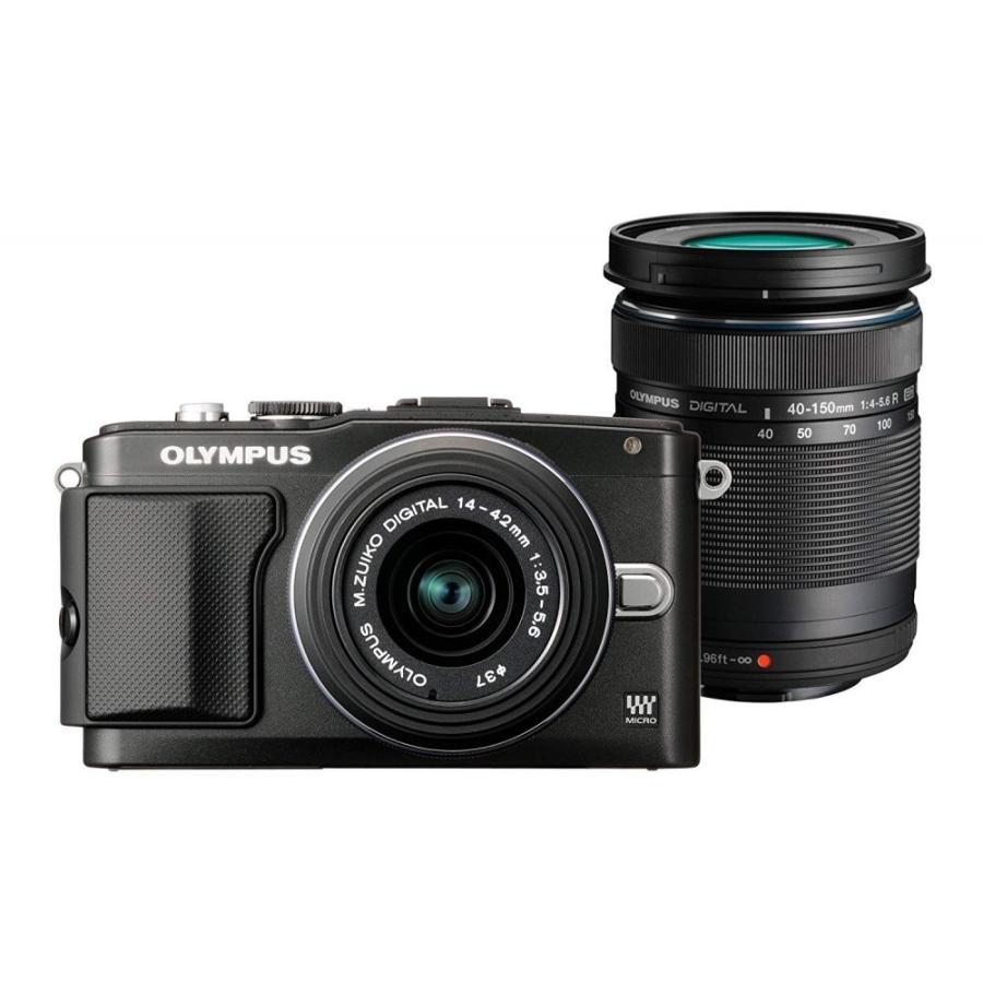 オリンパス OLYMPUS E-PL5 ダブルズームキット ブラック SD