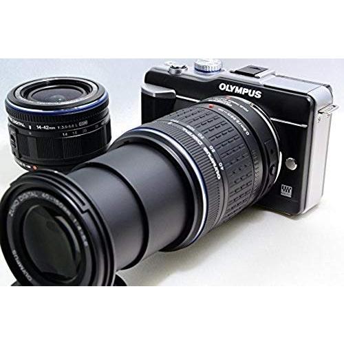 オリンパス OLYMPUS E-PL1ダブルズームキット ブラック E-PL1 TLMK BLK