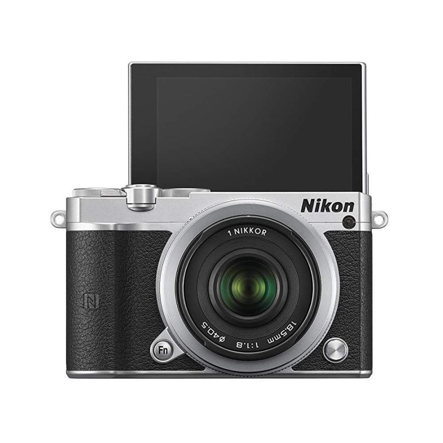ニコン（Nikon） Nikon J5 ダブルレンズキット シルバー 良品 動作確認 