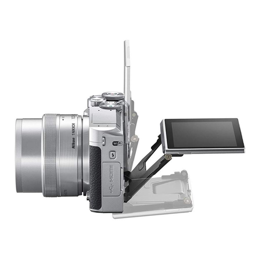 Nikon 👑 J5 ダブルレンズキット 【質感】 シルバー J5WLKSL SDカード
