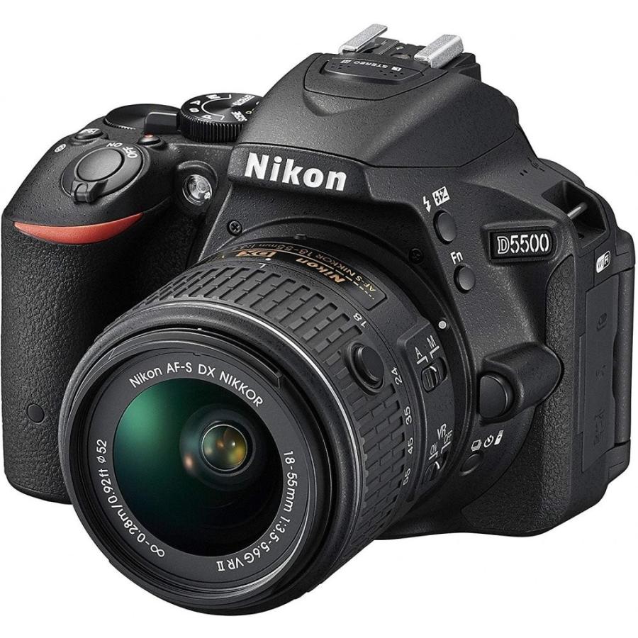 ニコン Nikon D5500 ダブルズームキット ブラック  SDカード付き <プレゼント包装承ります>｜nouvelle-vie｜02