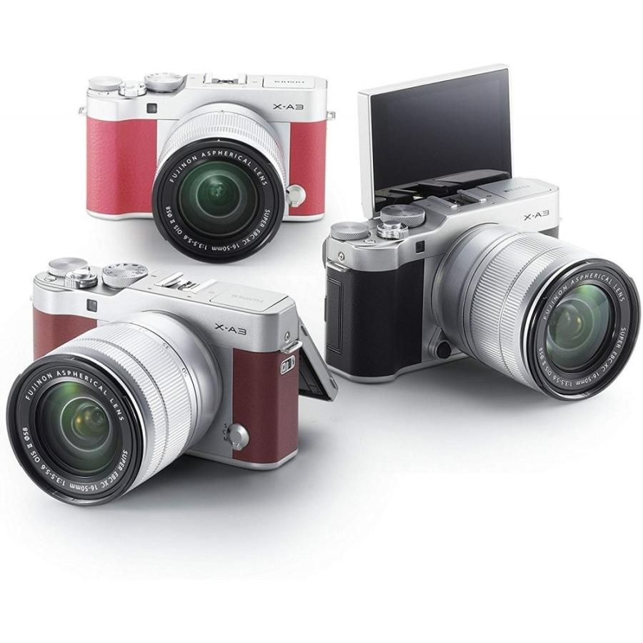 FUJIFILM X-A3 レンズキット ブラウン 良品 動作確認済み 1ヶ月保証付 小型軽量 ミラーレスの画像