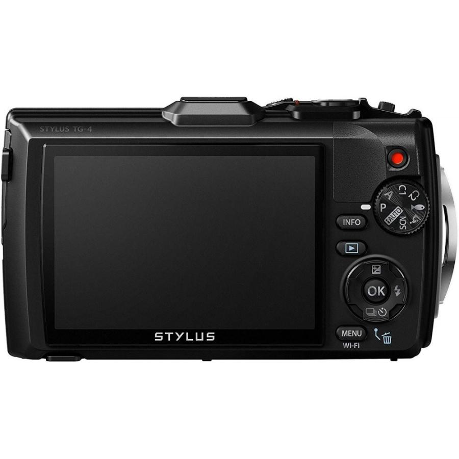 オリンパス OLYMPUS STYLUS TG-4 Tough ブラック SDカード付き