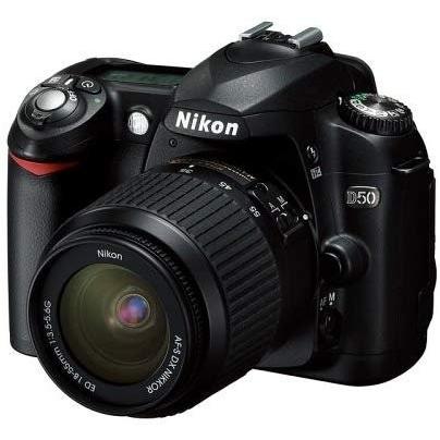 ニコン Nikon D50 ブラック レンズキット SDカード付き <プレゼント