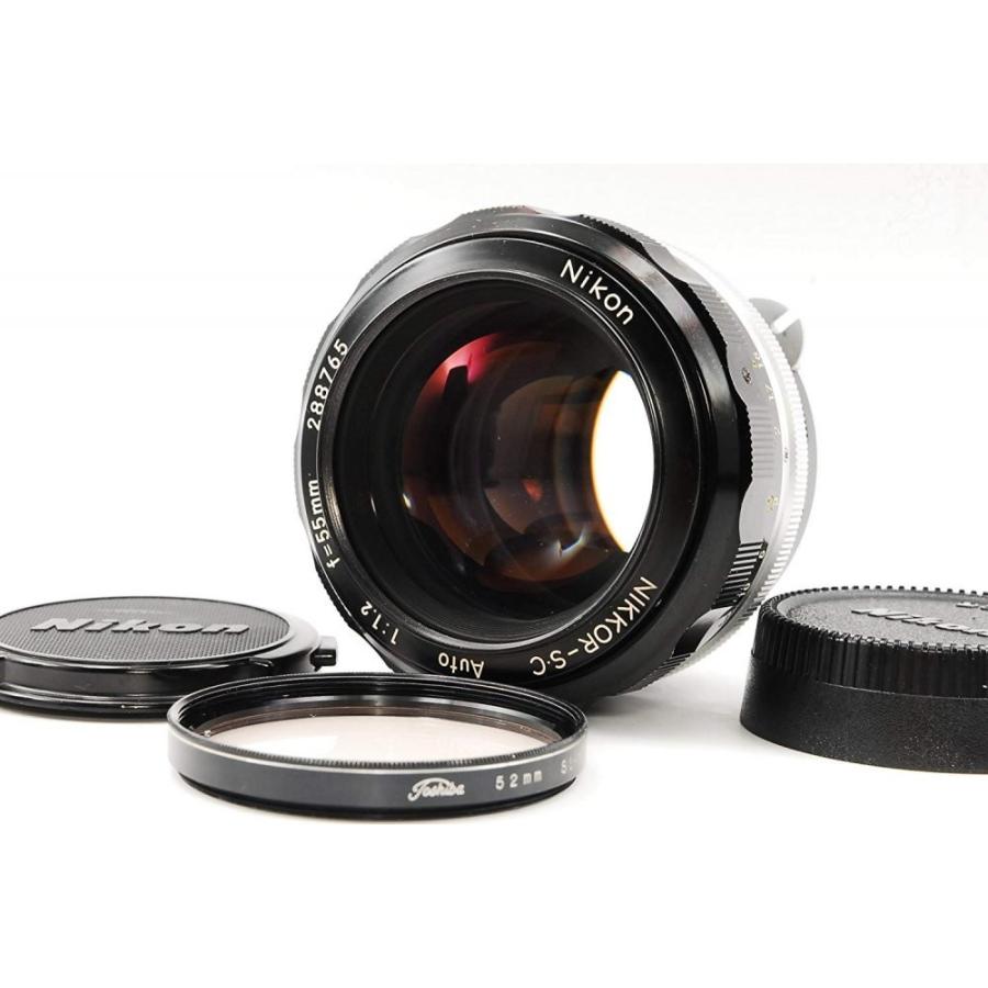 Nikon MFレンズ NIKKOR-S Auto 55mm F1.2 良品 動作確認済み 1ヶ月保証付 交換レンズ
