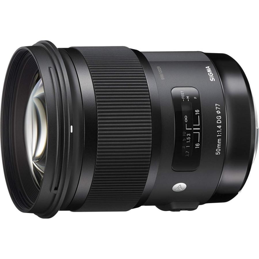 SIGMA 単焦点標準レンズ Art 50mm F1.4 DG レンズ キヤノン用 良品 動作確認済み 1ヶ月保証付 交換レンズ