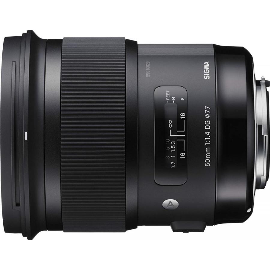 SIGMA 単焦点標準レンズ Art 50mm F1.4 DG レンズ キヤノン用 良品 動作確認済み 1ヶ月保証付 交換レンズ