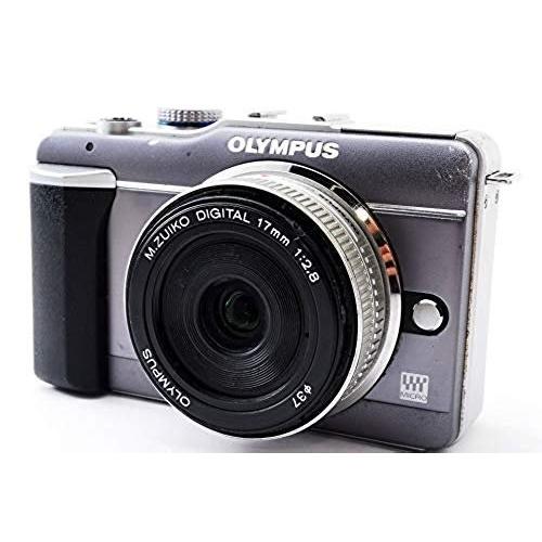 オリンパス OLYMPUS E-PL1パンケーキレンズキット ブルーブラック E