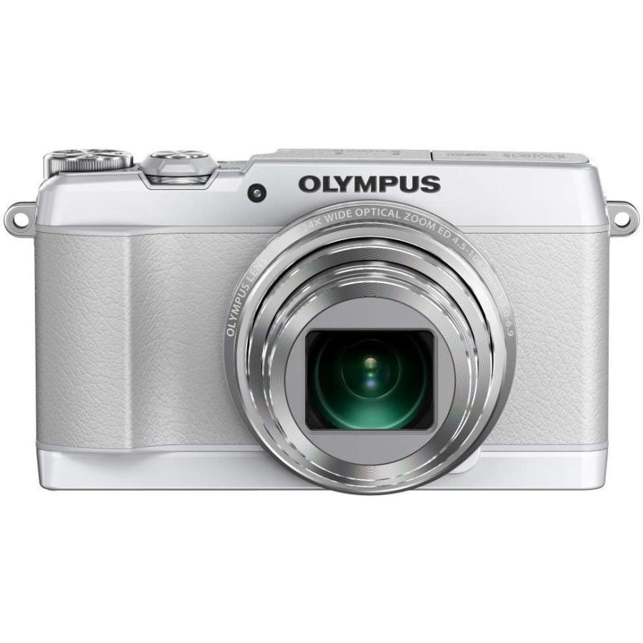 OLYMPUS STYLUS SH-1 本体 カード　ストラップ付 OLYMPUS STYLUS SH-1 ホワイト SDカード付き 【compact】 <プレゼント
