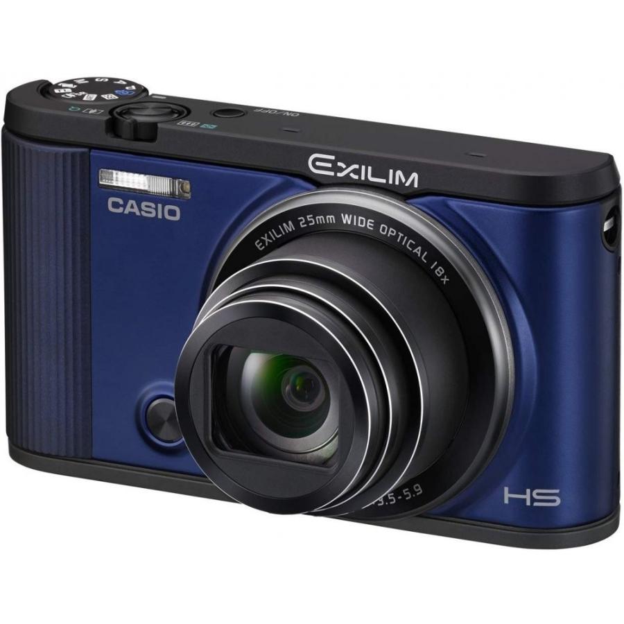 【動作確認済・液晶美品】 CASIO EXILIM EX-ZR1600 ブルー CONTAX（コンタックス） CASIO EXILIM EX-ZR1600BE ブルー 良品 動作