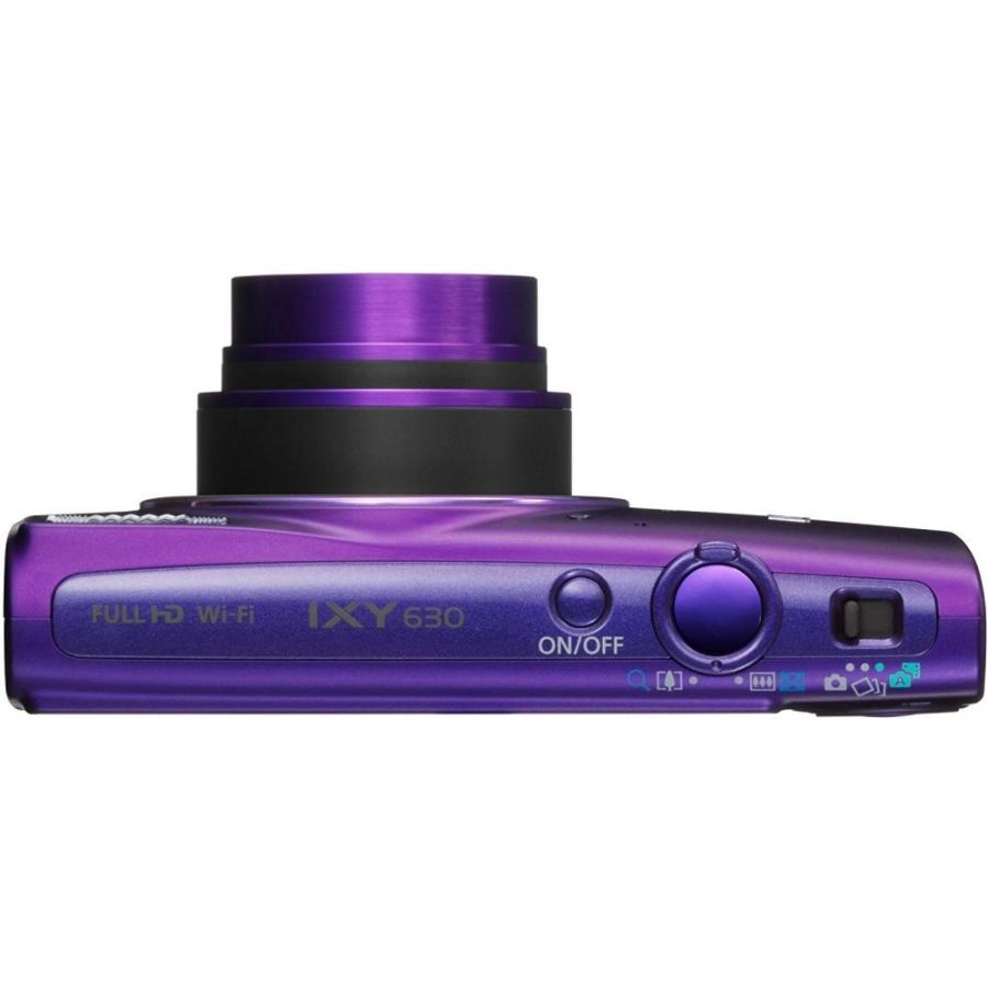 キヤノン Canon IXY 630 光学12倍ズーム パープル IXY630 PR  SDカード付き <プレゼント包装承ります>｜nouvelle-vie｜03