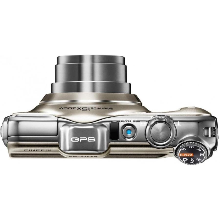 FUJIFILM FinePix F600EXR ゴールド 良品 動作確認済み 1ヶ月保証付 コンパクト
