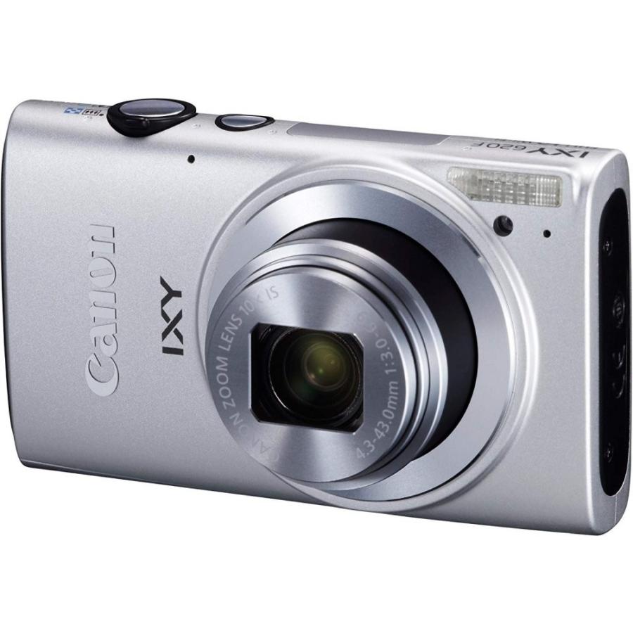 CONTAX キヤノン Canon IXY 620F シルバー 広角24mm 光学10倍ズーム 