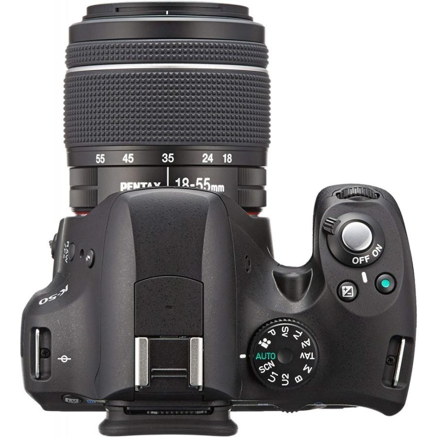 ペンタックス PENTAX K-50 ダブルズームキット ブラック SD ペンタックス PENTAX K-50 ダブルズームキット ブラック SD