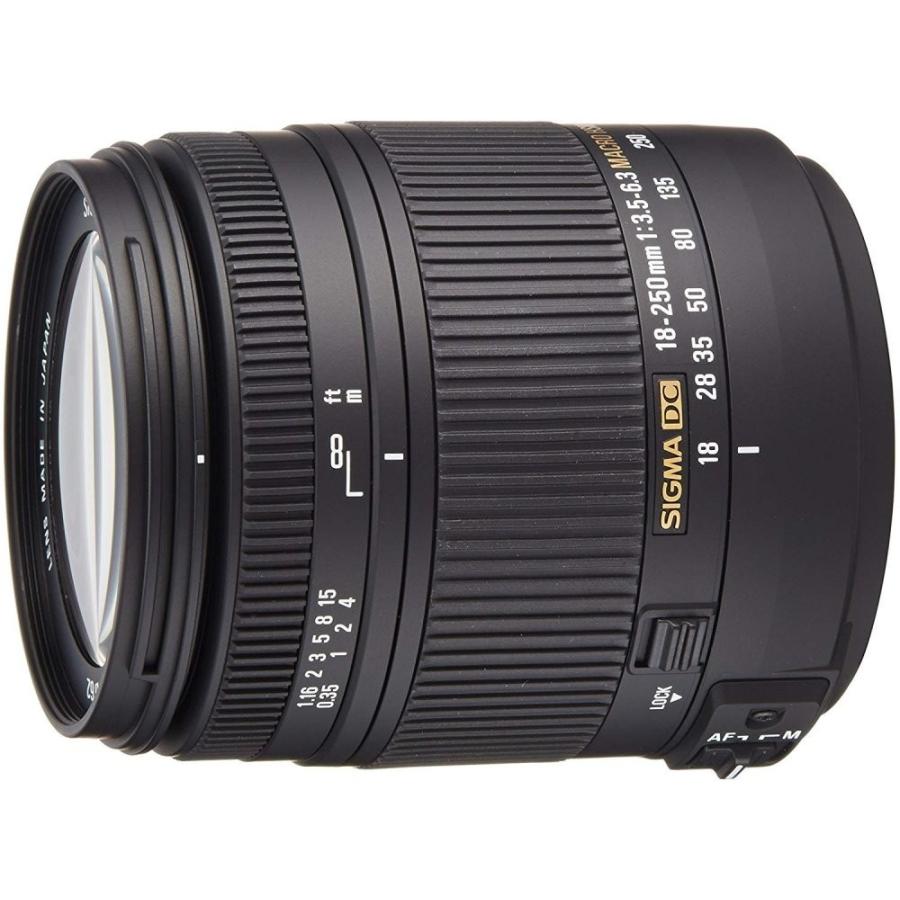 シグマ SIGMA 高倍率ズームレンズ 18-250mm F3.5-6.3 DC MACRO OS HSM 