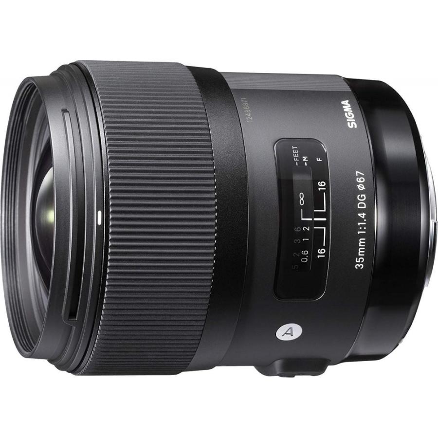 SIGMA Art 35mm F1.4 DG HSM 単焦点広角レンズ ニコン用 良品 動作確認済み 1ヶ月保証付 交換レンズ