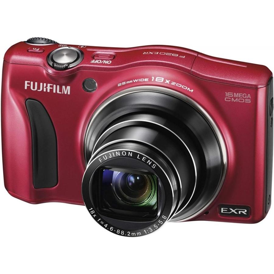 CONTAX フジフィルム FUJIFILM F820EXR R レッド SDカード付き