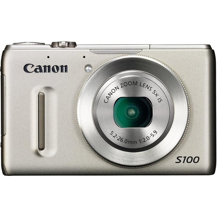 キヤノン Canon デジタルカメラ PowerShot S100 シルバー PSS100 SL  1210万画素 広角24mm 光学5倍ズーム 3.0型TFT液晶カラーモニター｜nouvelle-vie｜02