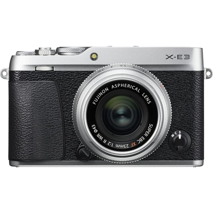 フジフィルム FUJIFILM カメラ X-E3単焦点レンズキットシルバー X-E3LK23F2-S｜nouvelle-vie