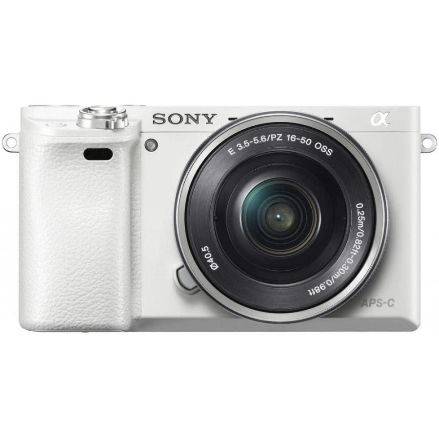 SONY α6000 ズームレンズキット ホワイト 良品 動作確認済み 1ヶ月保証付 高性能
