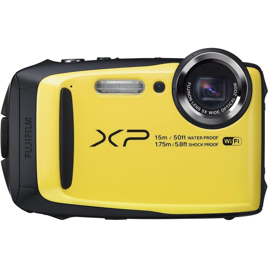 【美品】FUJIFILM FINEPIX XP90 イエロー　動作確認済 CONTAX（コンタックス） FUJIFILM XP90 イエロー 良品 動作確認済み 1