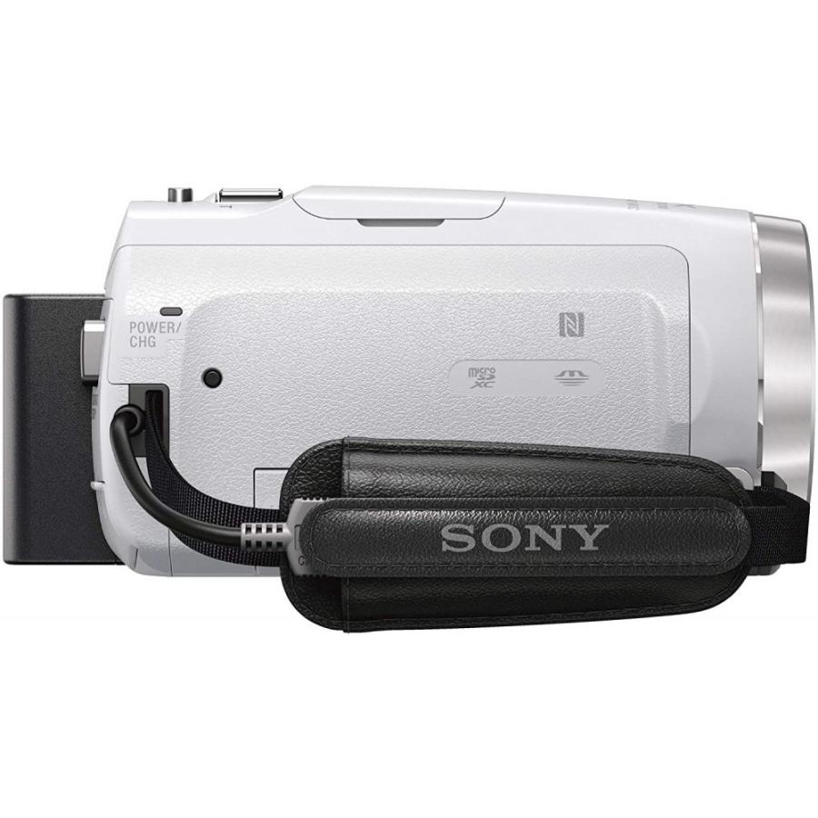 ソニー SONY ビデオカメラ HDR-PJ680 64GB 光学30倍 ホワイト Handycam HDR-PJ680 W｜nouvelle-vie｜02
