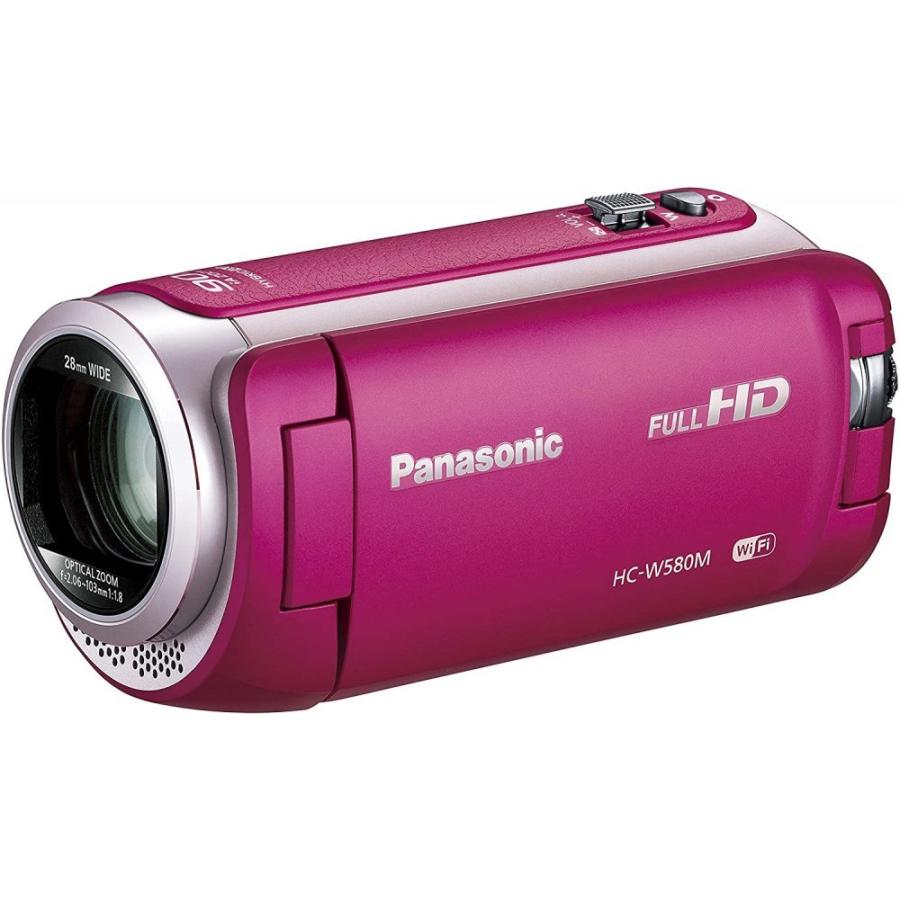 【極美品】Panasonic ビデオカメラ　 HC-V520M ピンク　新品級！ Amazon.co.jp: パナソニック デジタルハイビジョンビデオカメラ V520